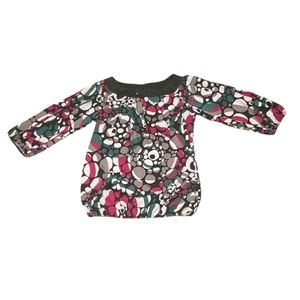 Candie's xl multicolor polka dot blouse